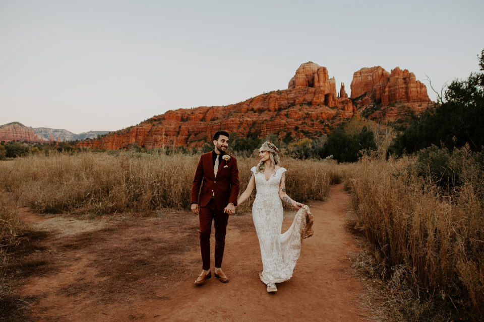 Arizona Elopement | Sedona Wedding Ceremony | Desert Wedding