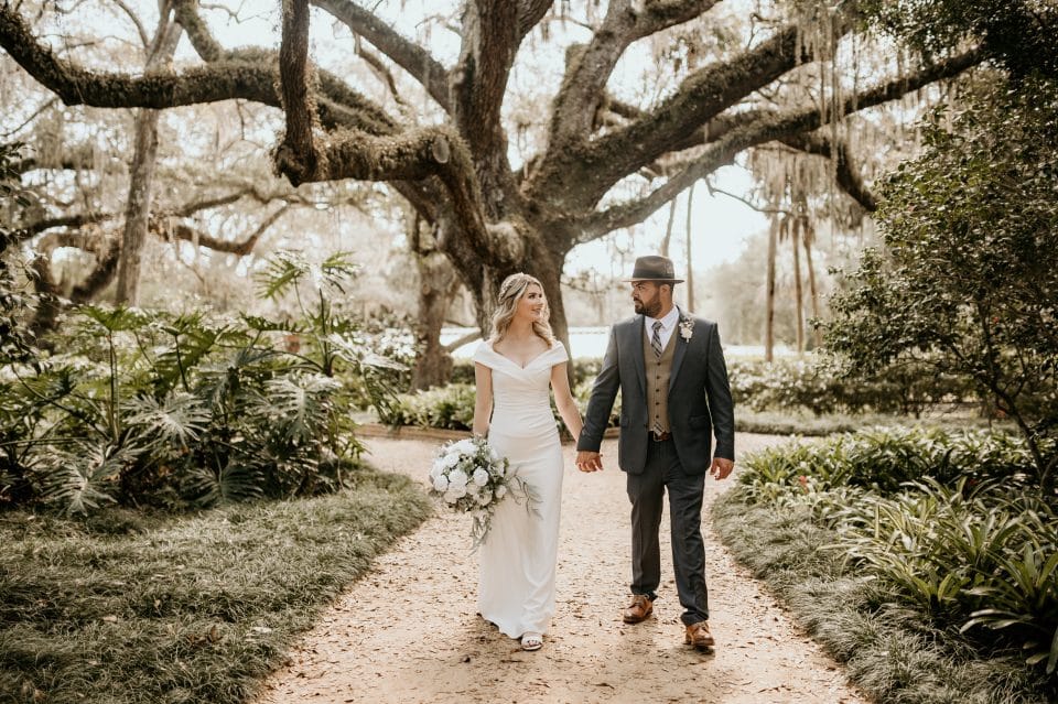 Florida Elopement | Garden Elopement | Outdoor Ceremony
